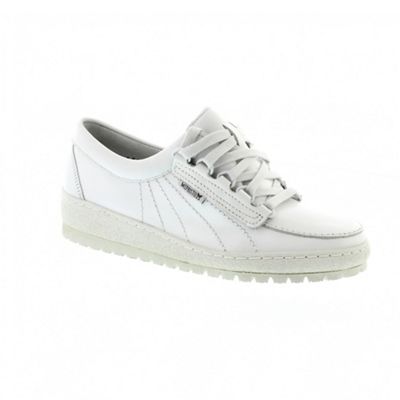 White sandycalf lady trainers